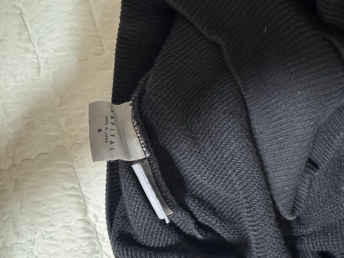 캐피탈 주머니 디테일 맨투맨  상품이미지4