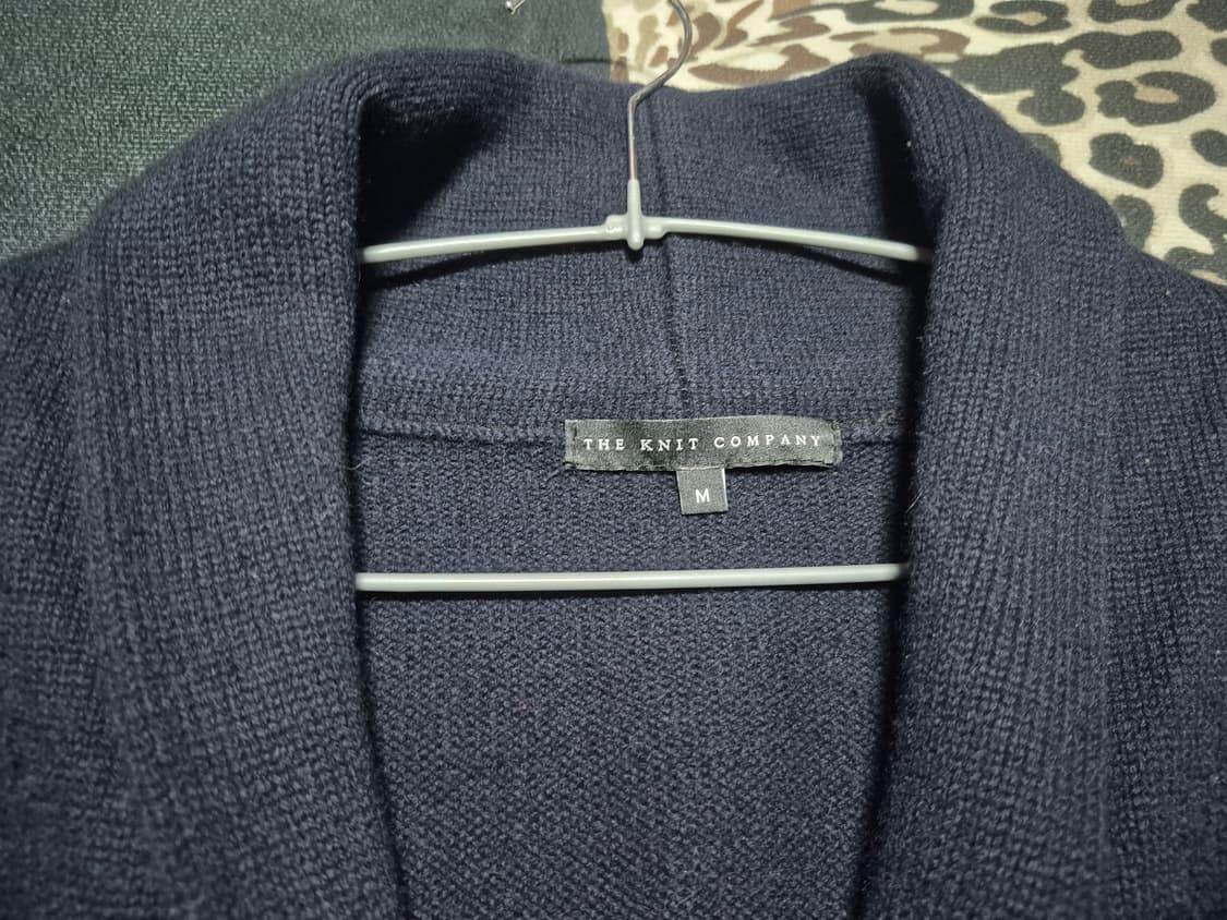 더니트컴퍼니 코위찬 숄카라 니트 가디건 m 상품이미지2