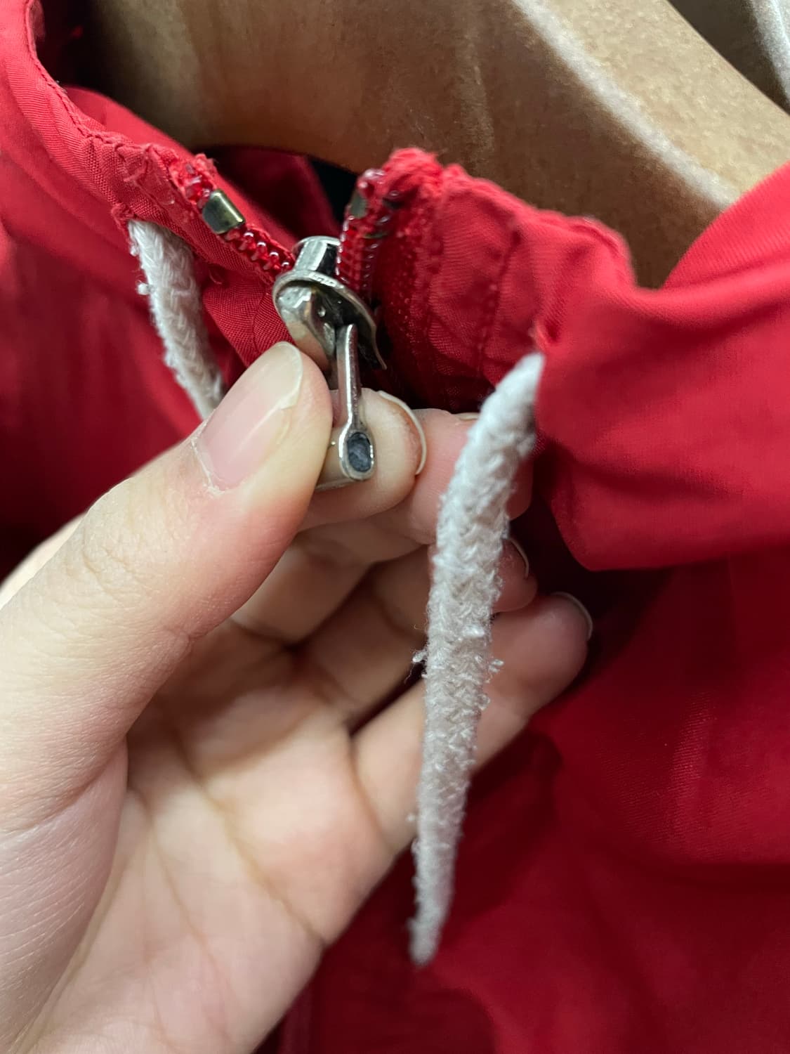 나이키 90s 올드스쿨 레드 아노락 바람막이 H1361 상품이미지6