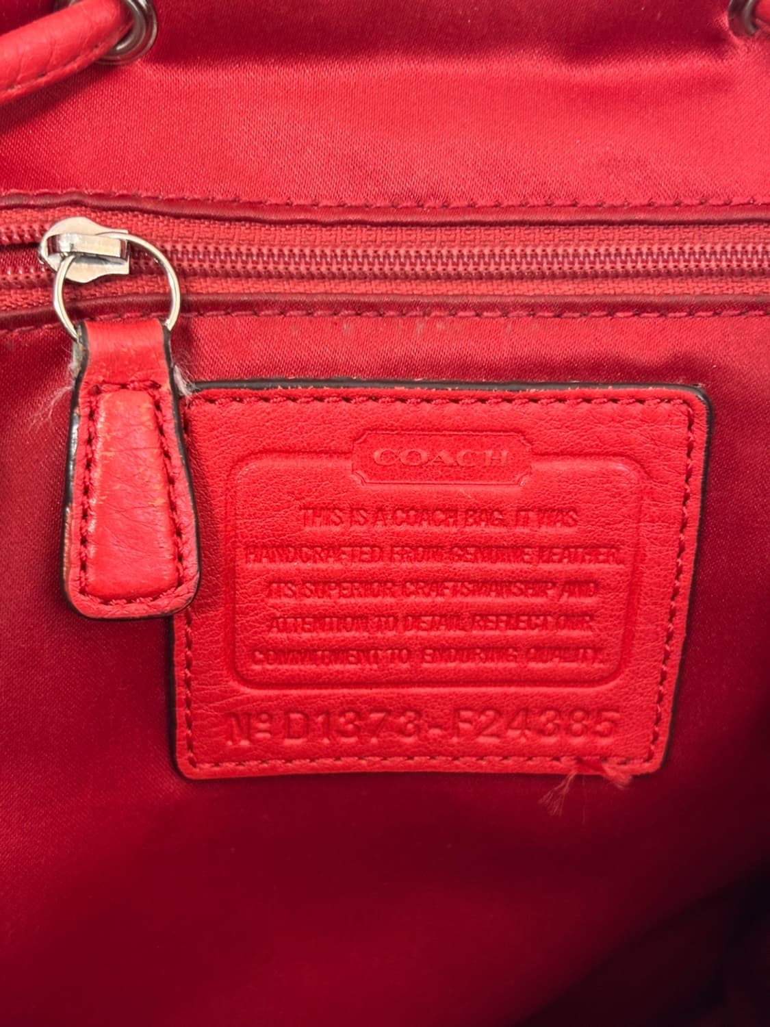 Coach Leather Backpack 상품이미지10