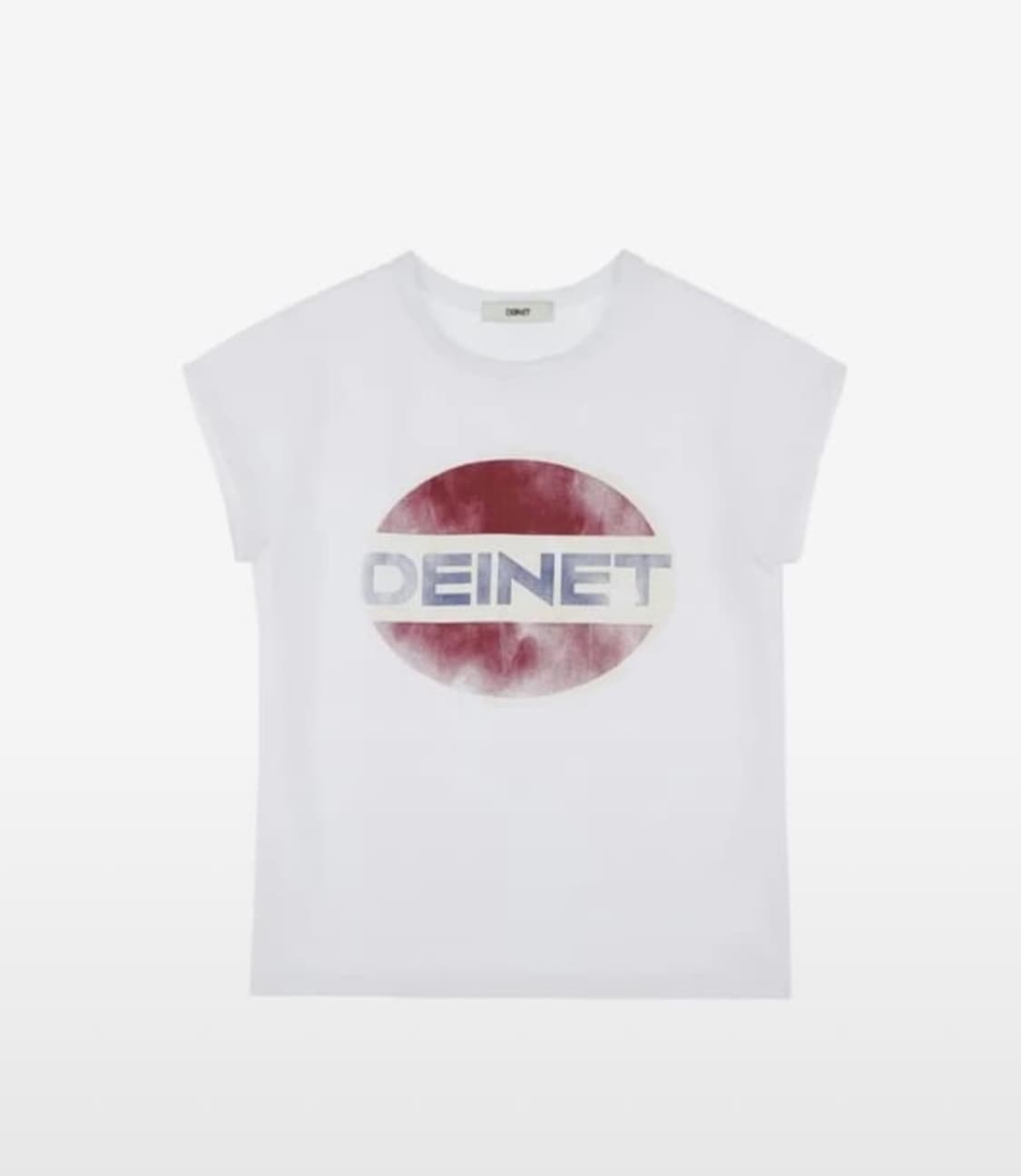 공홈품절) 다이닛 빈티지 로고 크롭 티셔츠 (하투하지우, 남서연 착용) 상품이미지5