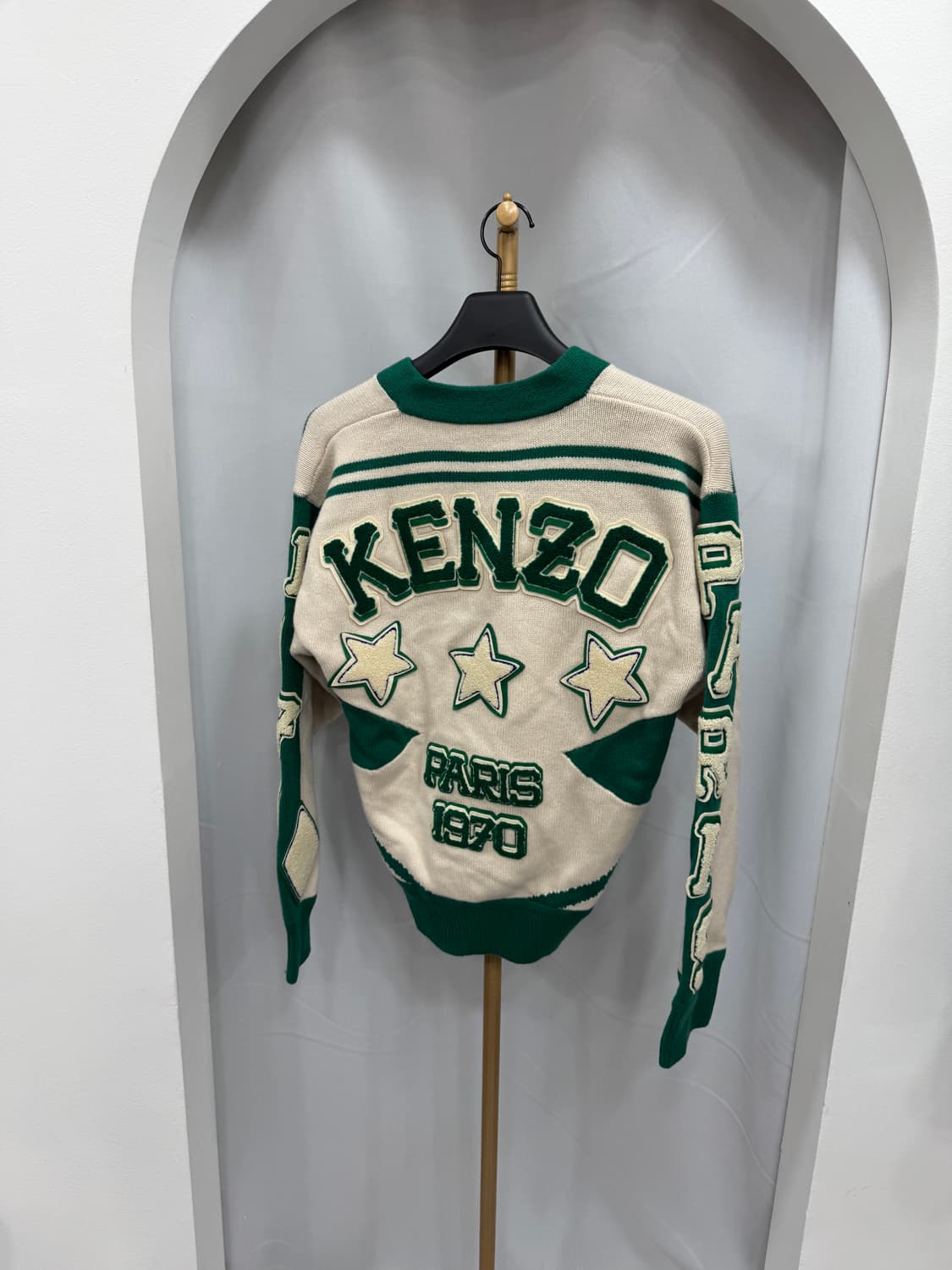 백화점판 겐조 바시티 울 니트 M  상품이미지2