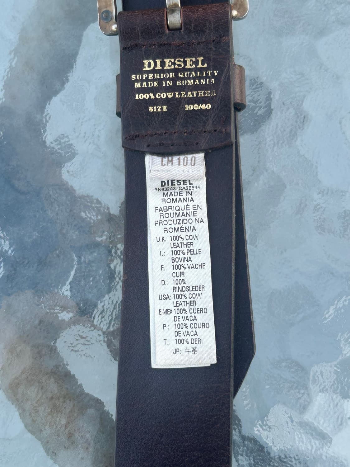 Diesel 벨트100/40 상품이미지5