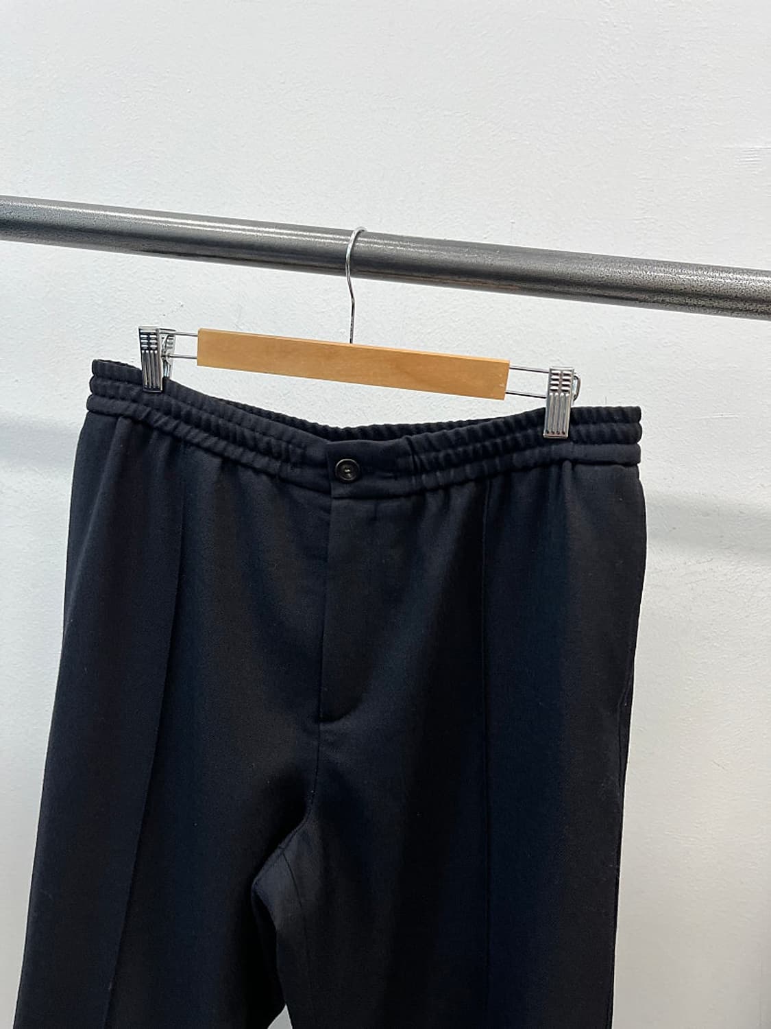 34-36) 솔리드옴므 밴딩 와이드 슬랙스  상품이미지3