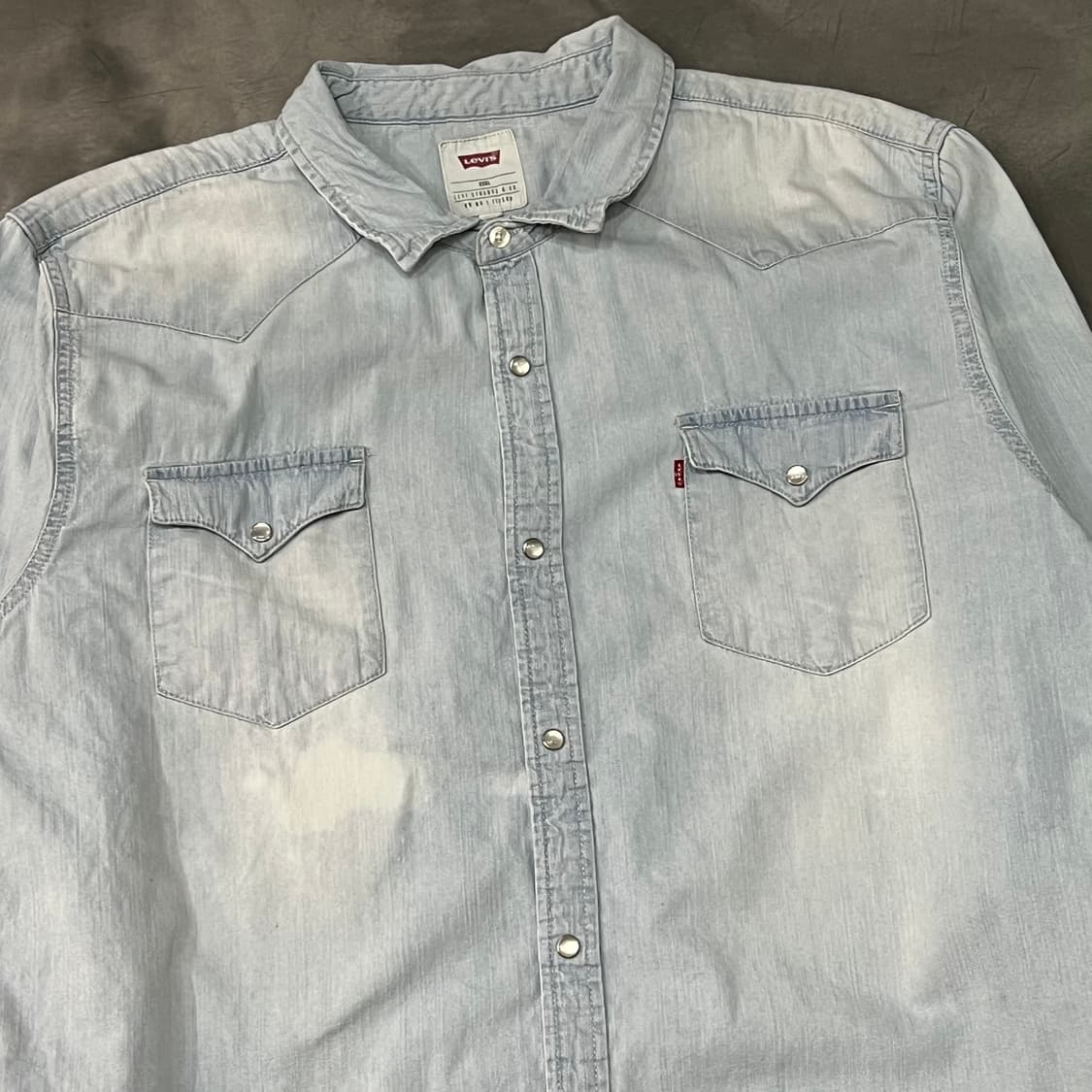  리바이스 웨스턴 데님 셔츠 y14674 상품이미지3