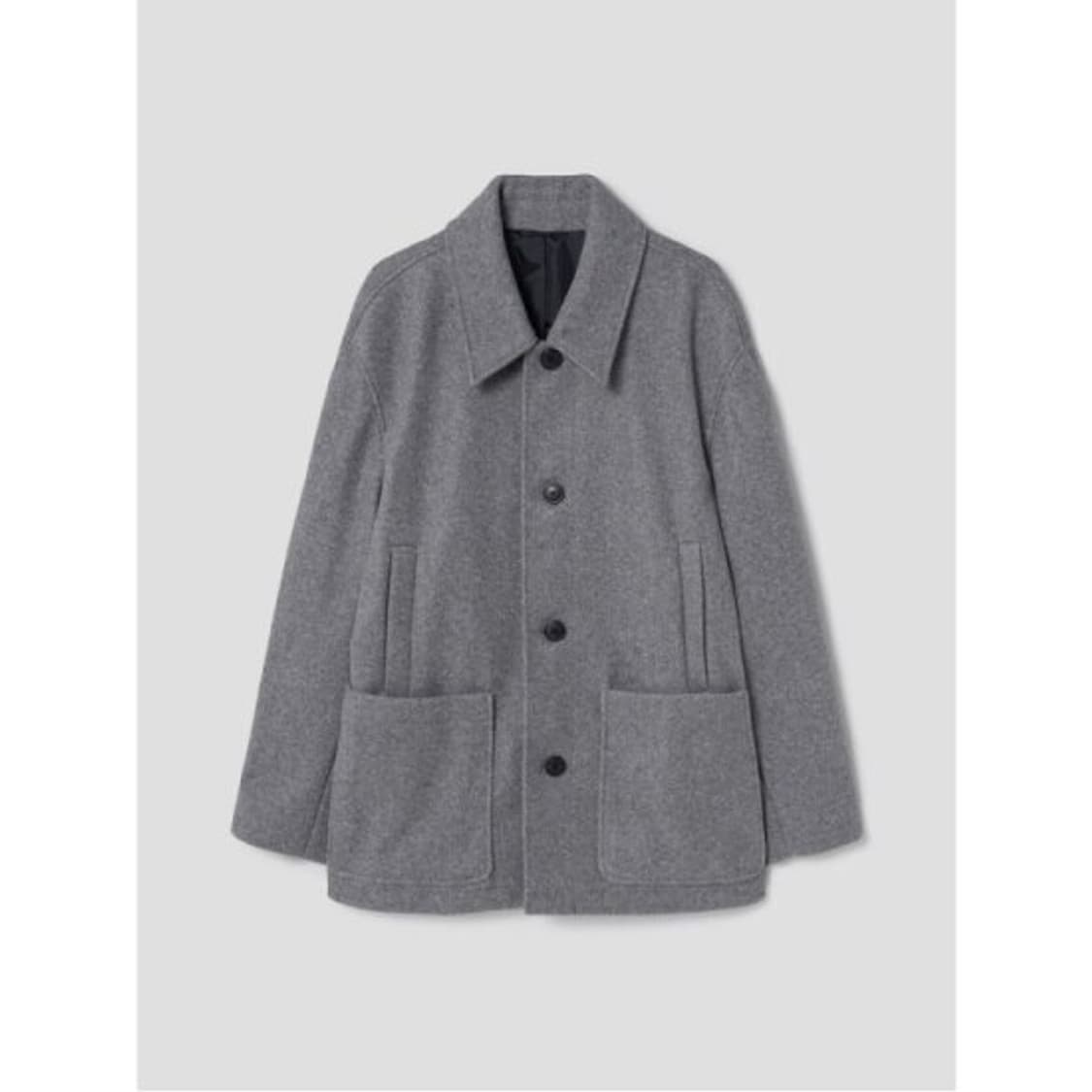 에잇세컨즈 하프코트 그레이(L) 상품이미지3