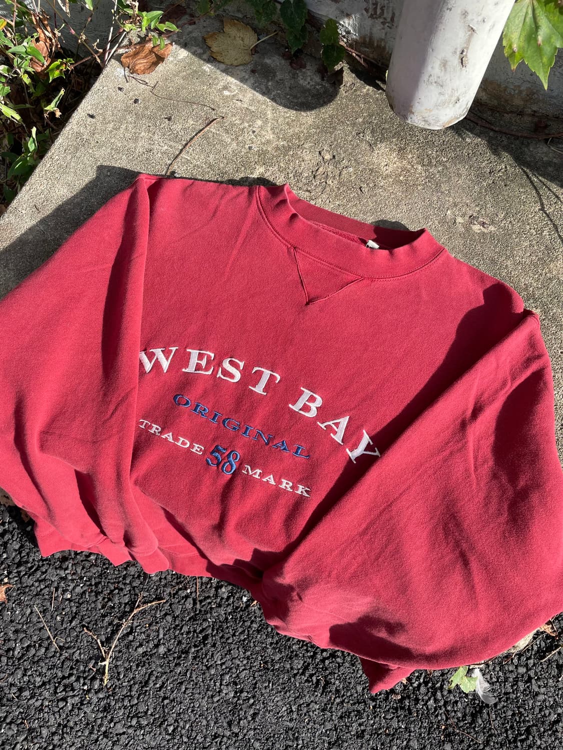 Vintage WEST BAY sweat shirt 상품이미지1