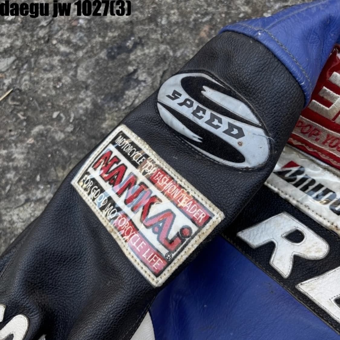 스즈키 가죽 라이더자켓 상품이미지4