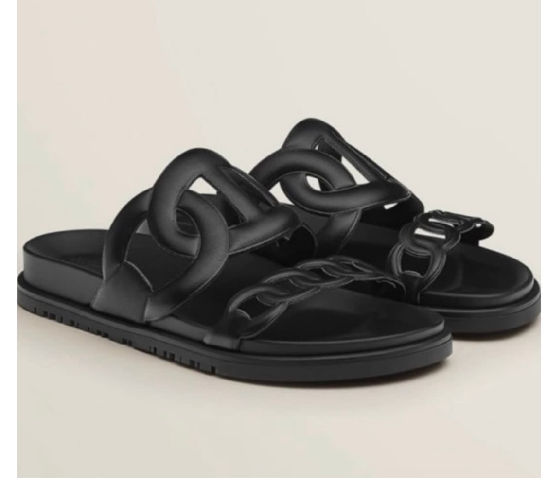 에르메스 엑스트라 슬리퍼 블랙 38 상품이미지2