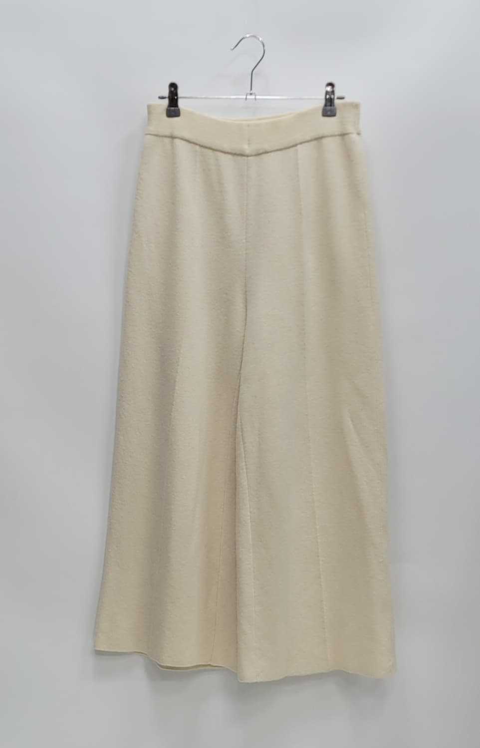 PRENDANG 쁘렝땅 울 와이드 밴딩 팬츠 / 여 67 아이보리 상품이미지1