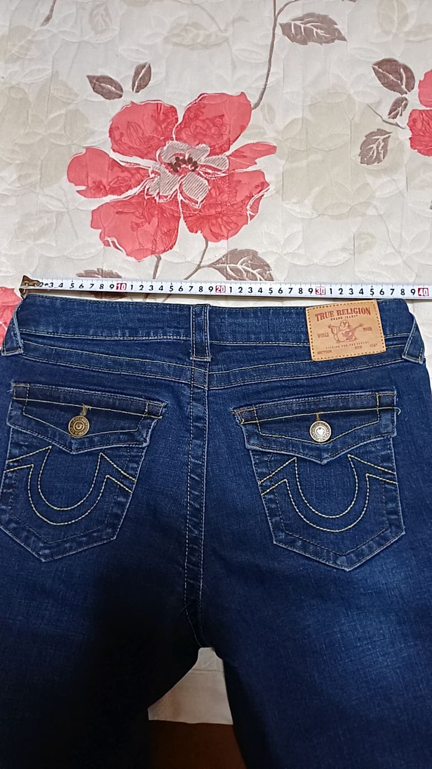 트루릴리전 스판청바지 실측29인치 기장94 상품이미지6