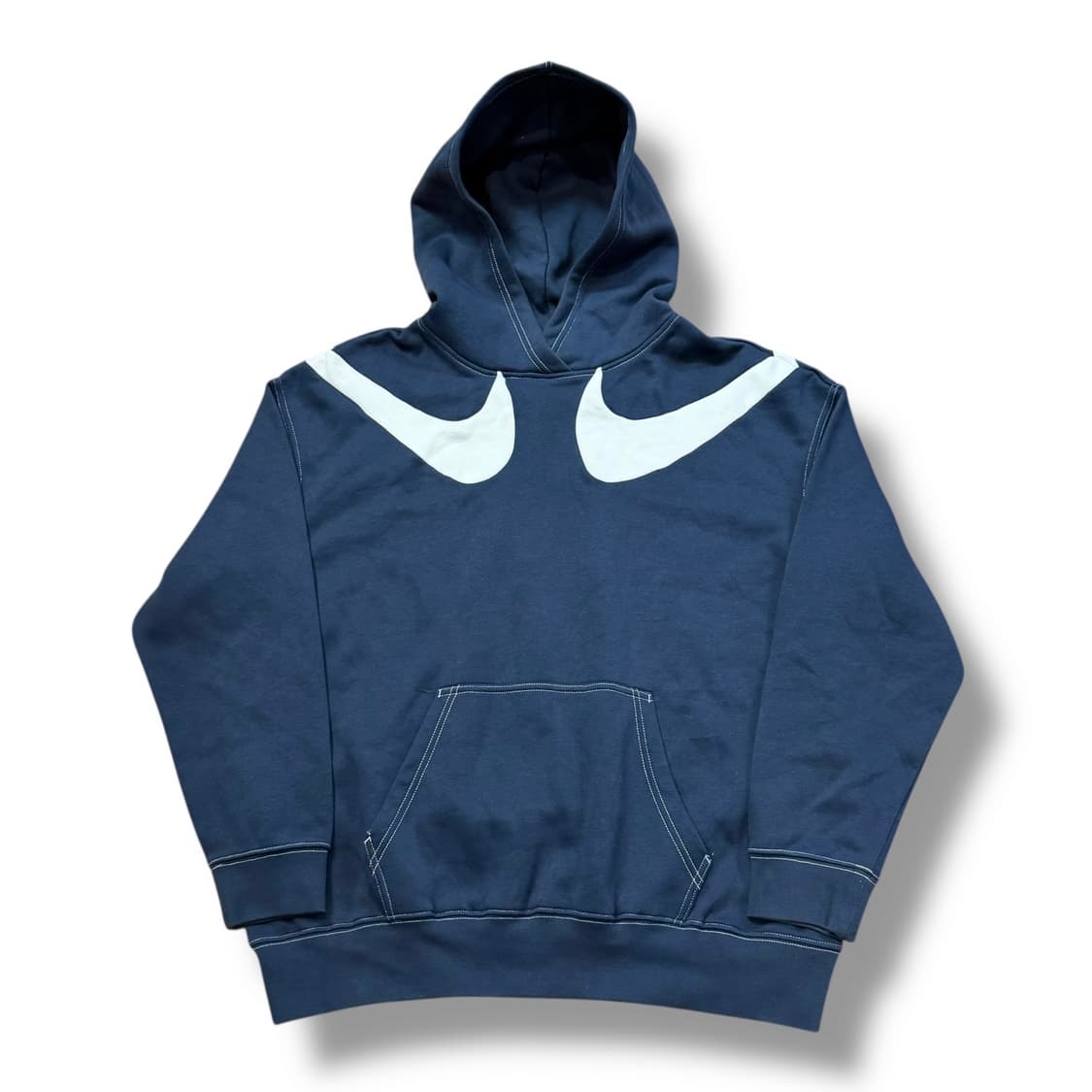 Nike W 더블 빅스우시 네이비 후드 상품이미지2