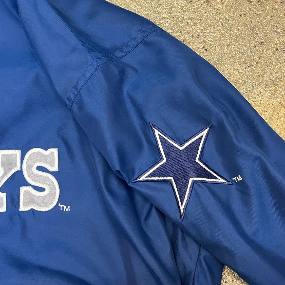 레어 미국 빈티지 NFL COWBOY 카우보이 풀오버 바람막이 상품이미지7