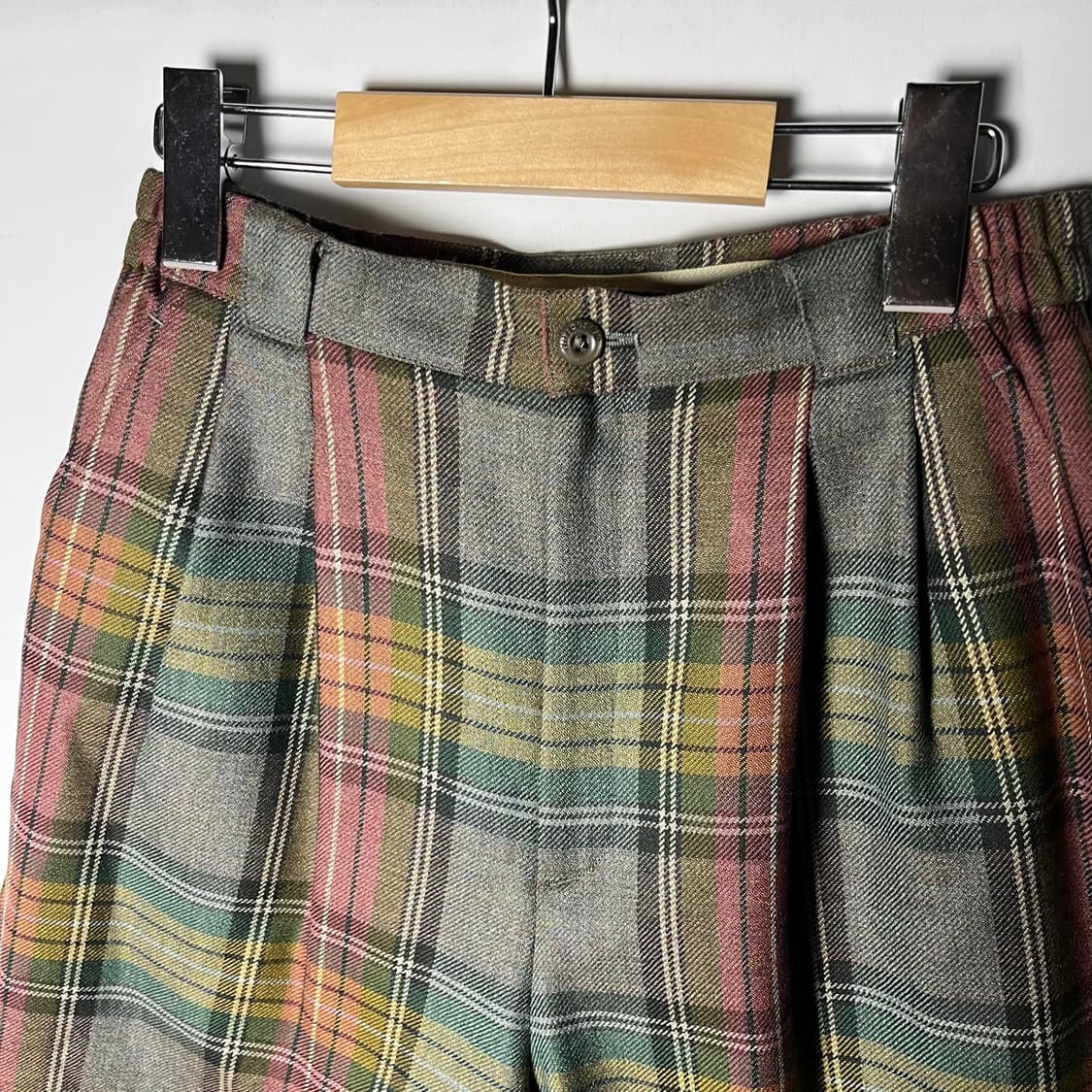 [Burberry] 00's 버버리 와이트 체크 쇼츠 상품이미지3