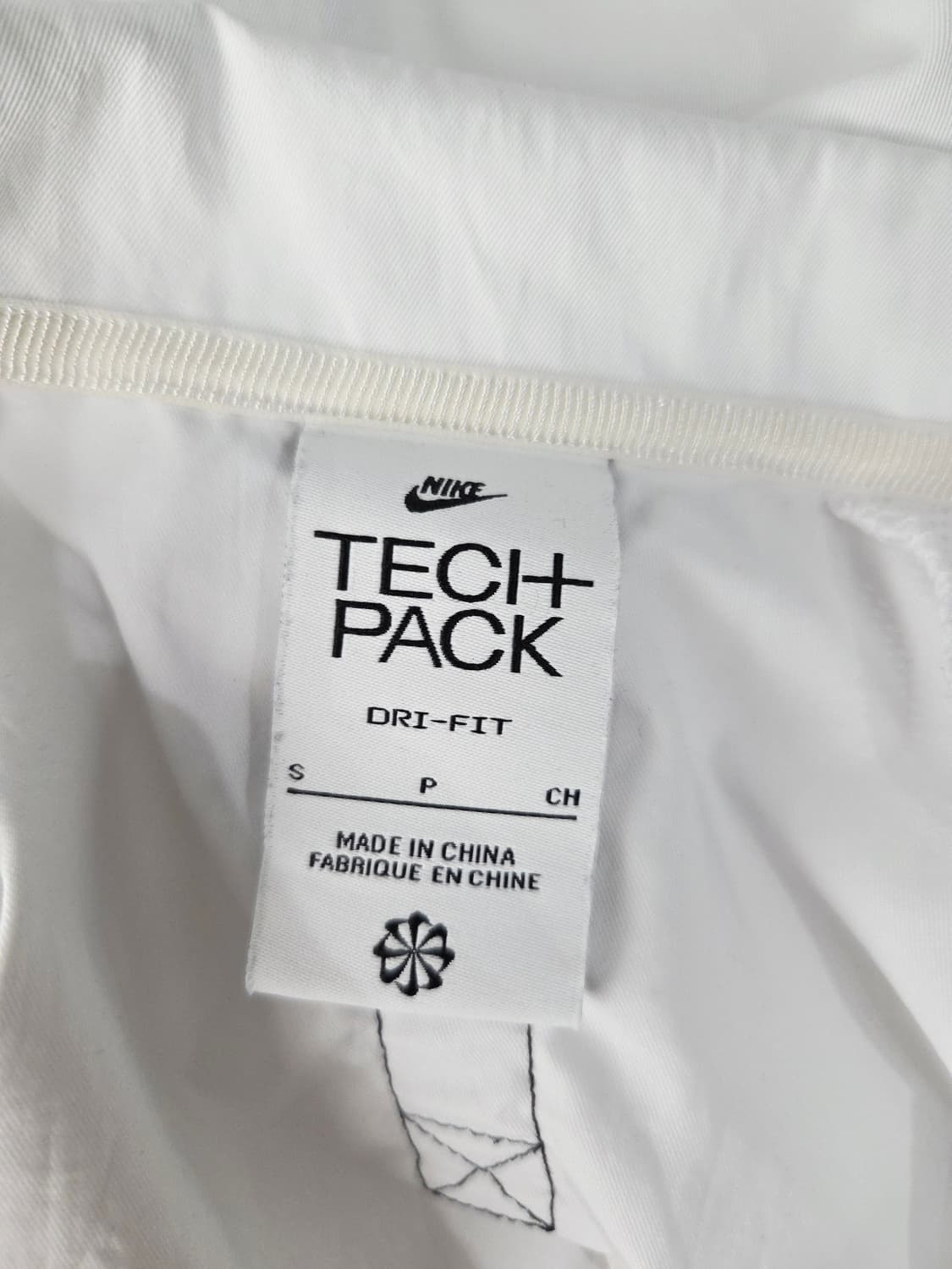 나이키(Nike) 테크팩 우븐 크롭 자켓 화이트 상품이미지8