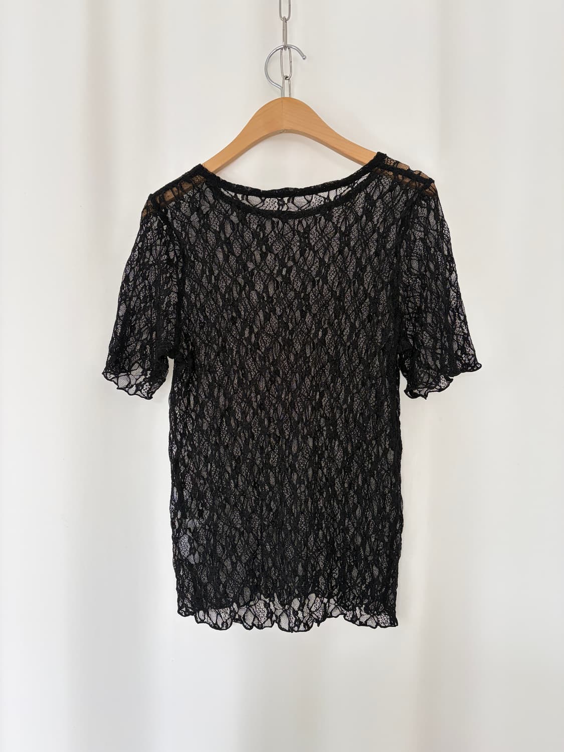 LUTIQUE see through lace top   상품이미지3