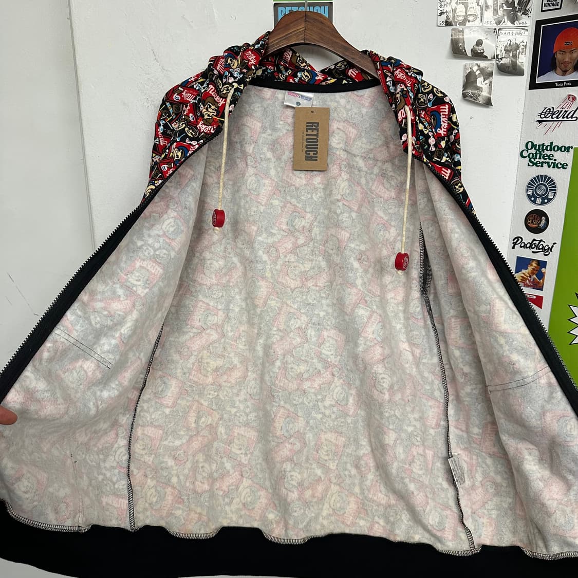 페코짱 오피셜 후드 집업 상품이미지8