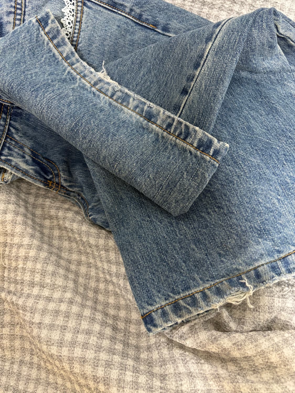 스컬프터 Double Waist Boots Cut Denim 상품이미지7