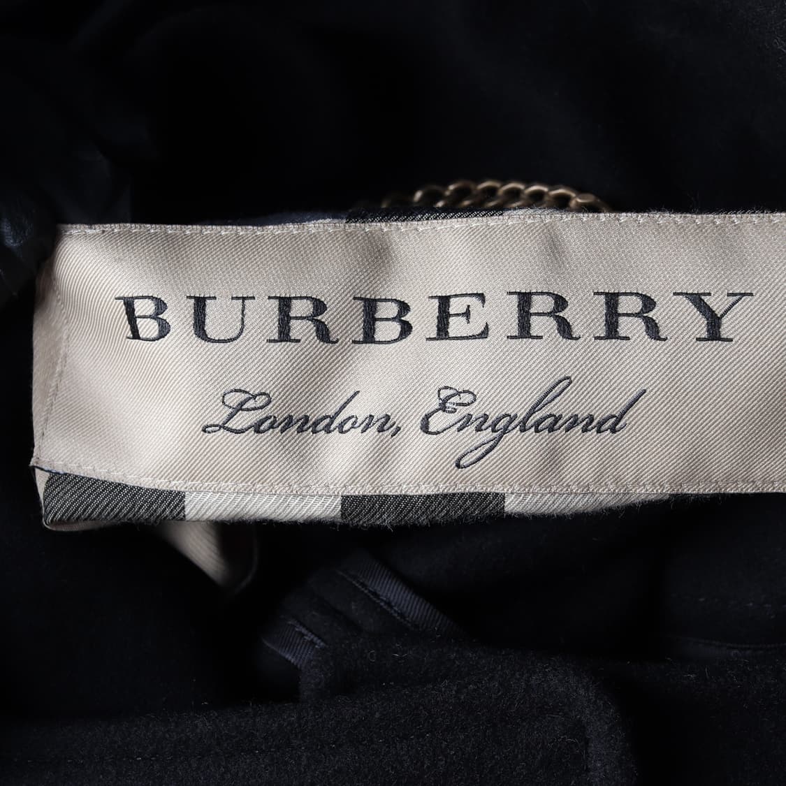 버버리 천연모피 울 블렌드 싱글 롱 코트 상품이미지3