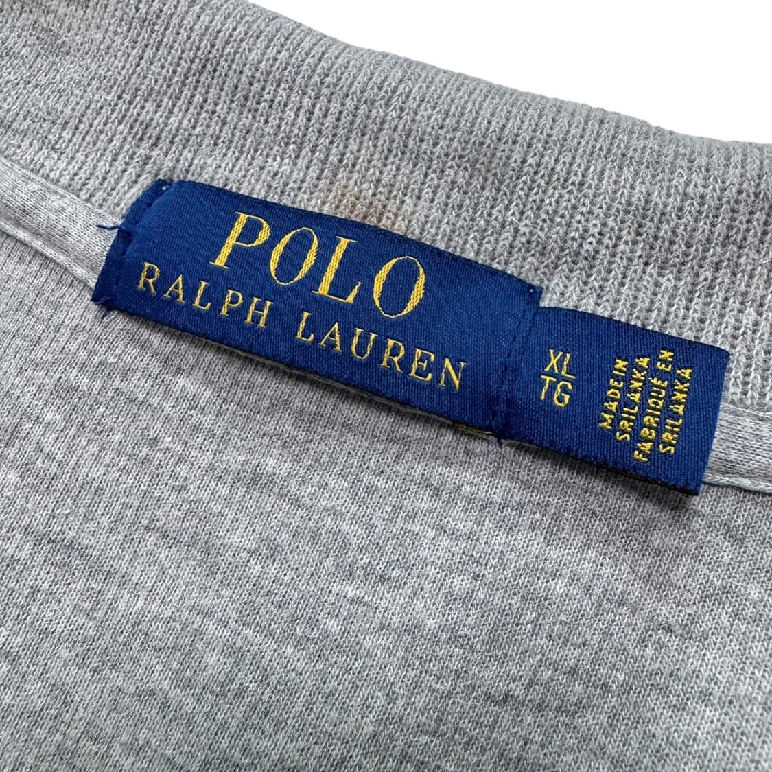 신형 폴로 랄프로렌 그레이 반집업니트 상품이미지3