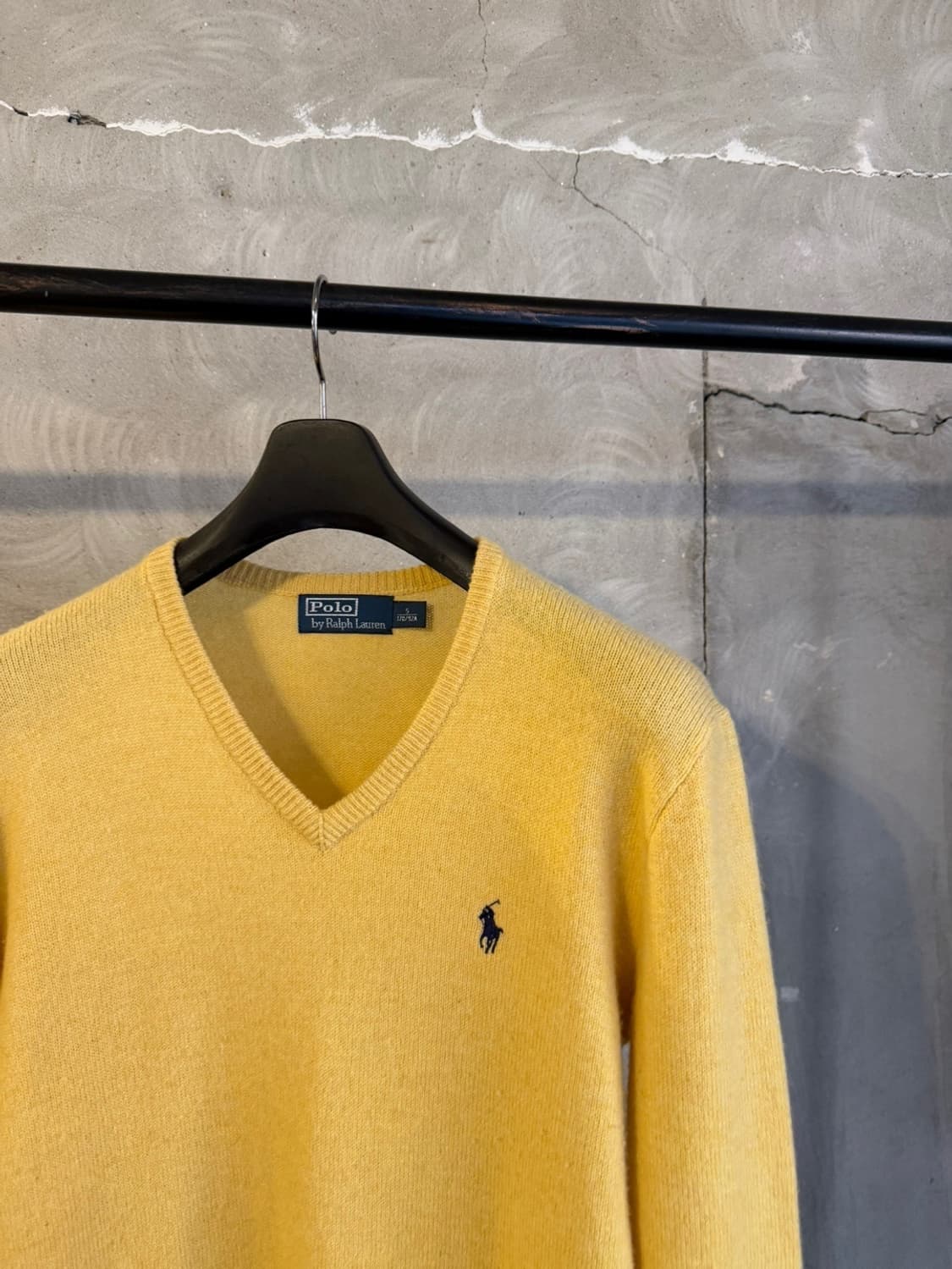 폴로 랄프로렌 램스울 브이넥 니트 66~77 상품이미지3