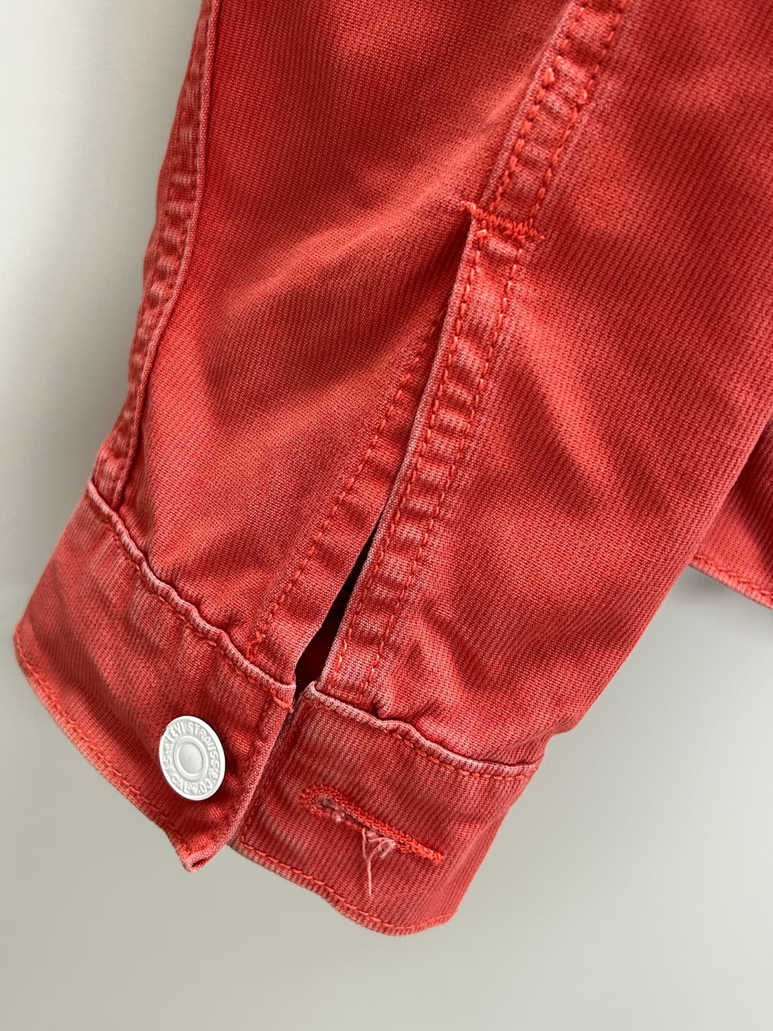 리바이스 화이트 탭 코튼 트러커 자켓 상품이미지4