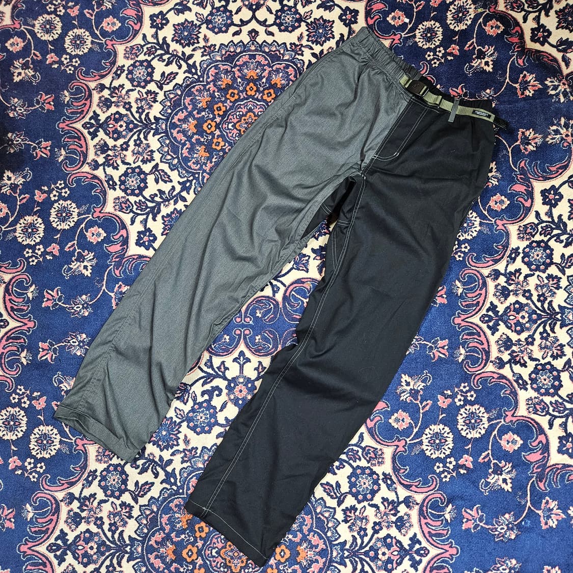 그라미치 x 이스트로그 투톤 블럭 팬츠 M size(30-32) 상품이미지1