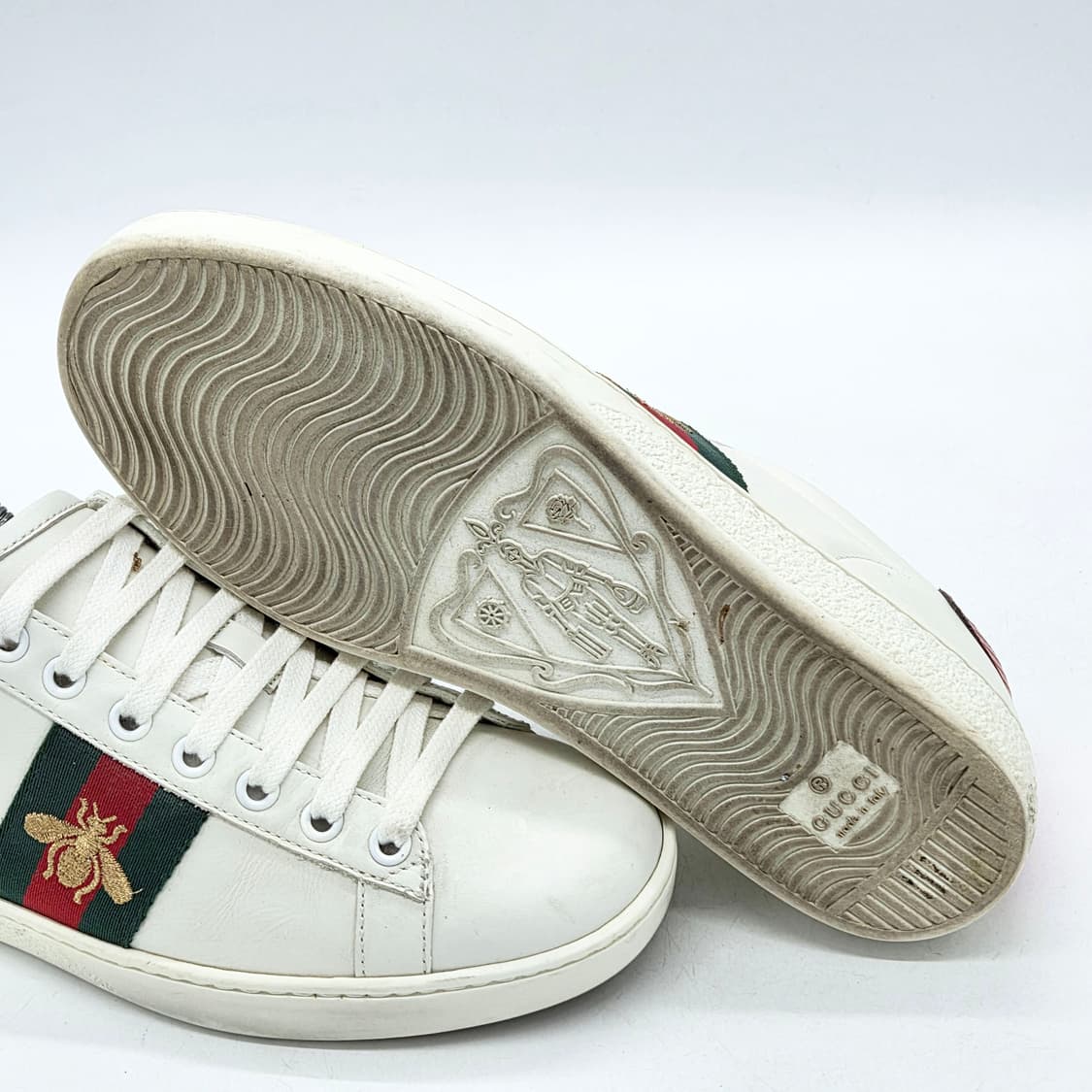  구찌 우먼스 꿀벌 에이스 스니커즈 (36)   상품이미지3