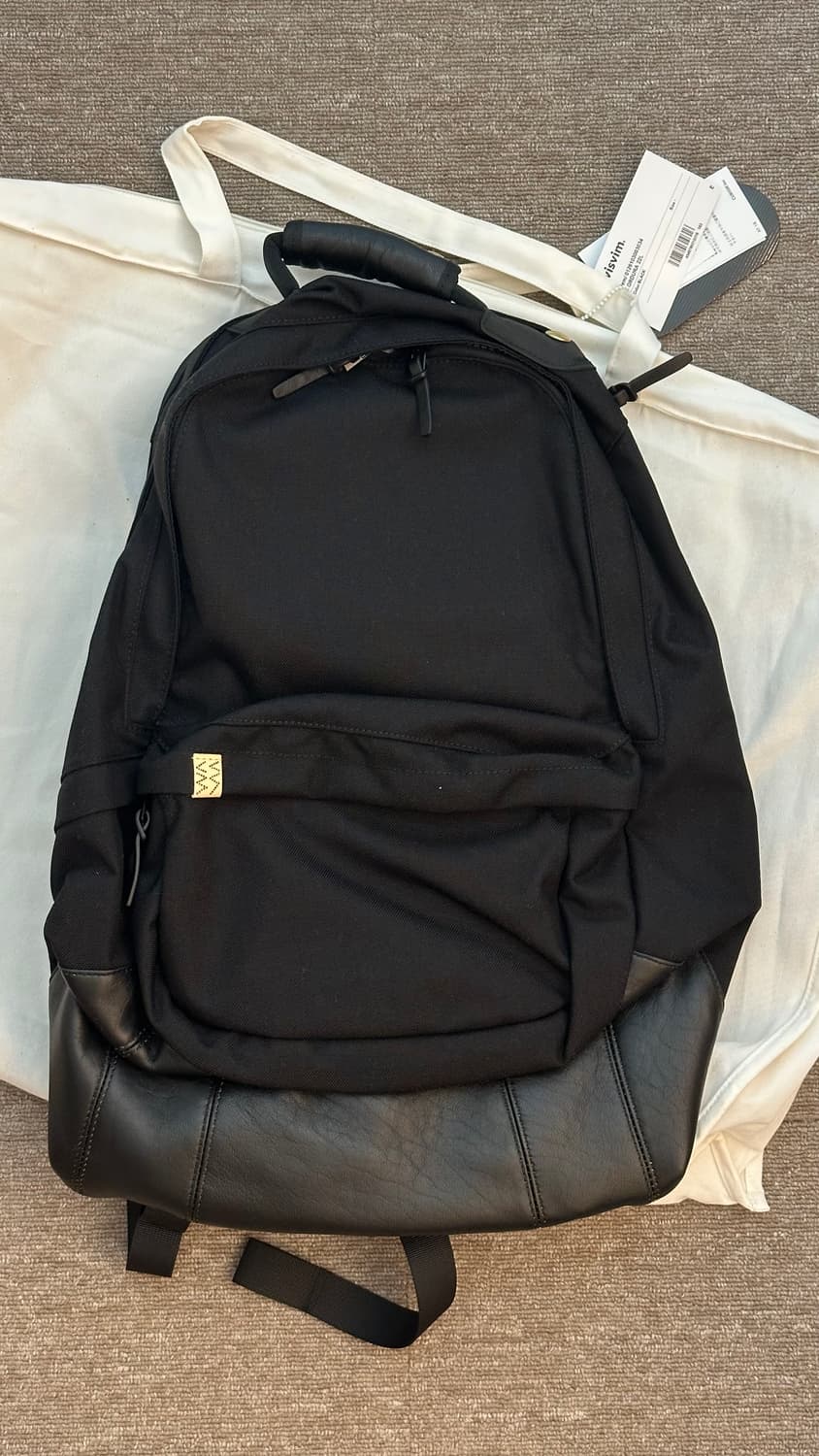 26ss 비즈빔 코듀라 22L 백팩 상품이미지2