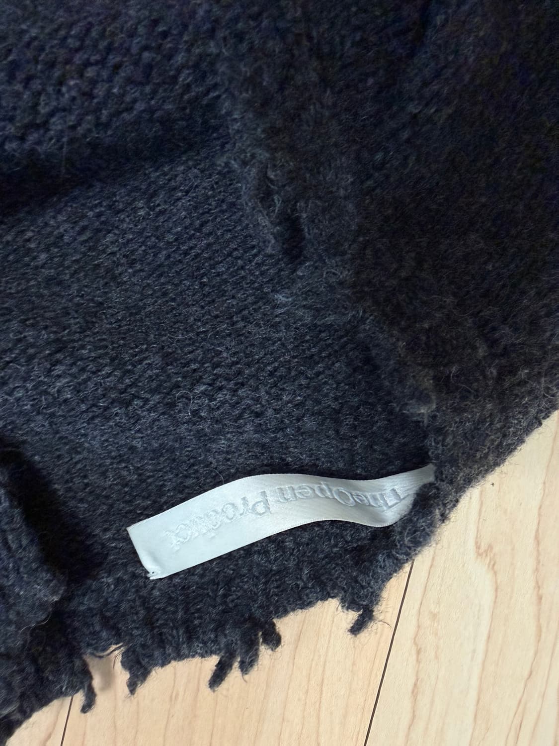 더오픈프로덕트 니트 볼레로 차콜 상품이미지1