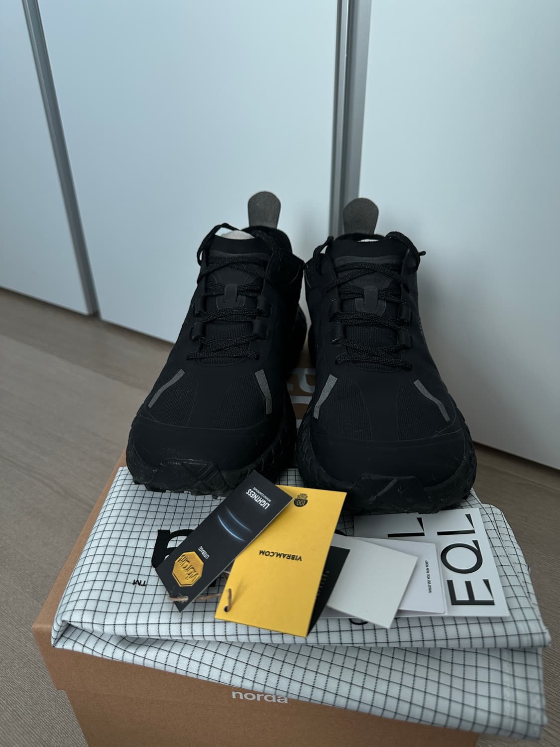 노다 norda 001 스텔스블랙 285사이즈 상품이미지2