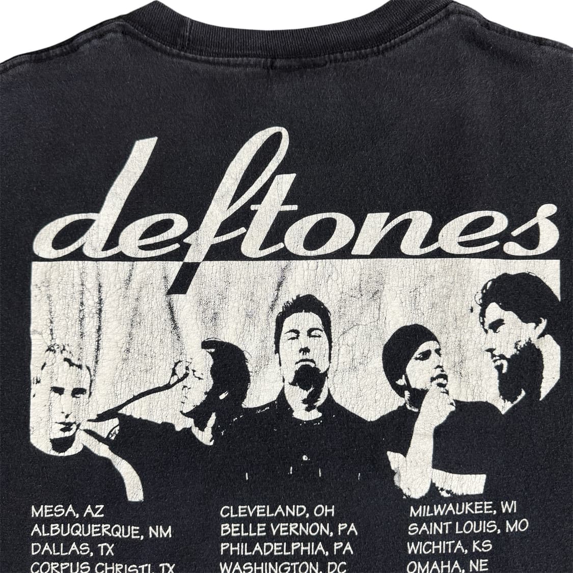 빈티지 2007 Deftones 데프톤즈 투어 티셔츠 상품이미지7