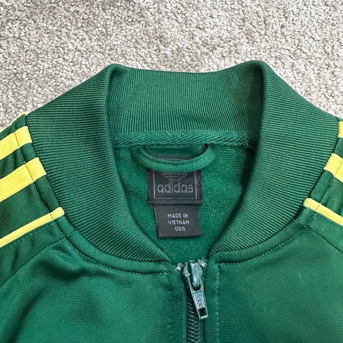 아디다스 미주리 그린/옐로우 파이어버드 트랙탑 져지95 상품이미지2