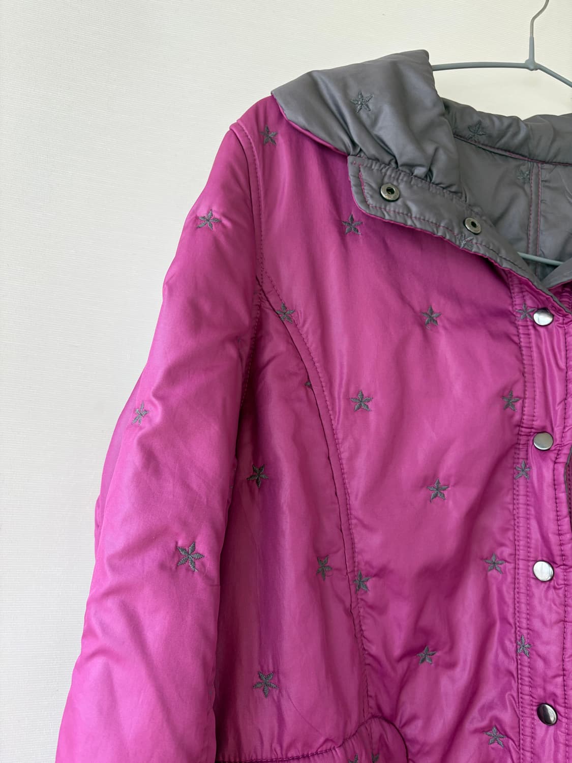 리버시블 별 바람막이 점퍼 판매합니다 상품이미지3