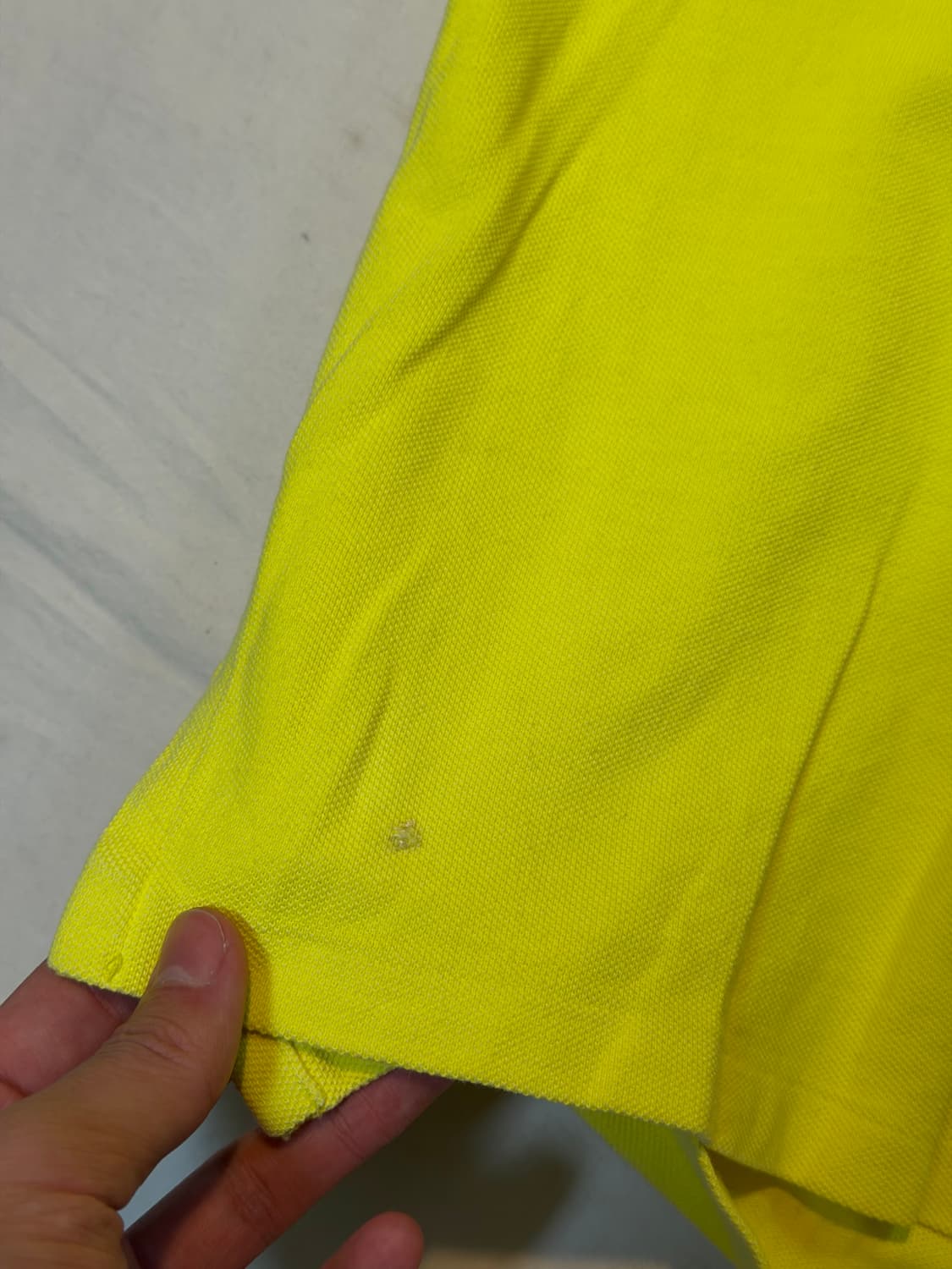 폴로 랄프로렌 빅포니 치프키프 카라티 옐로우 상품이미지5