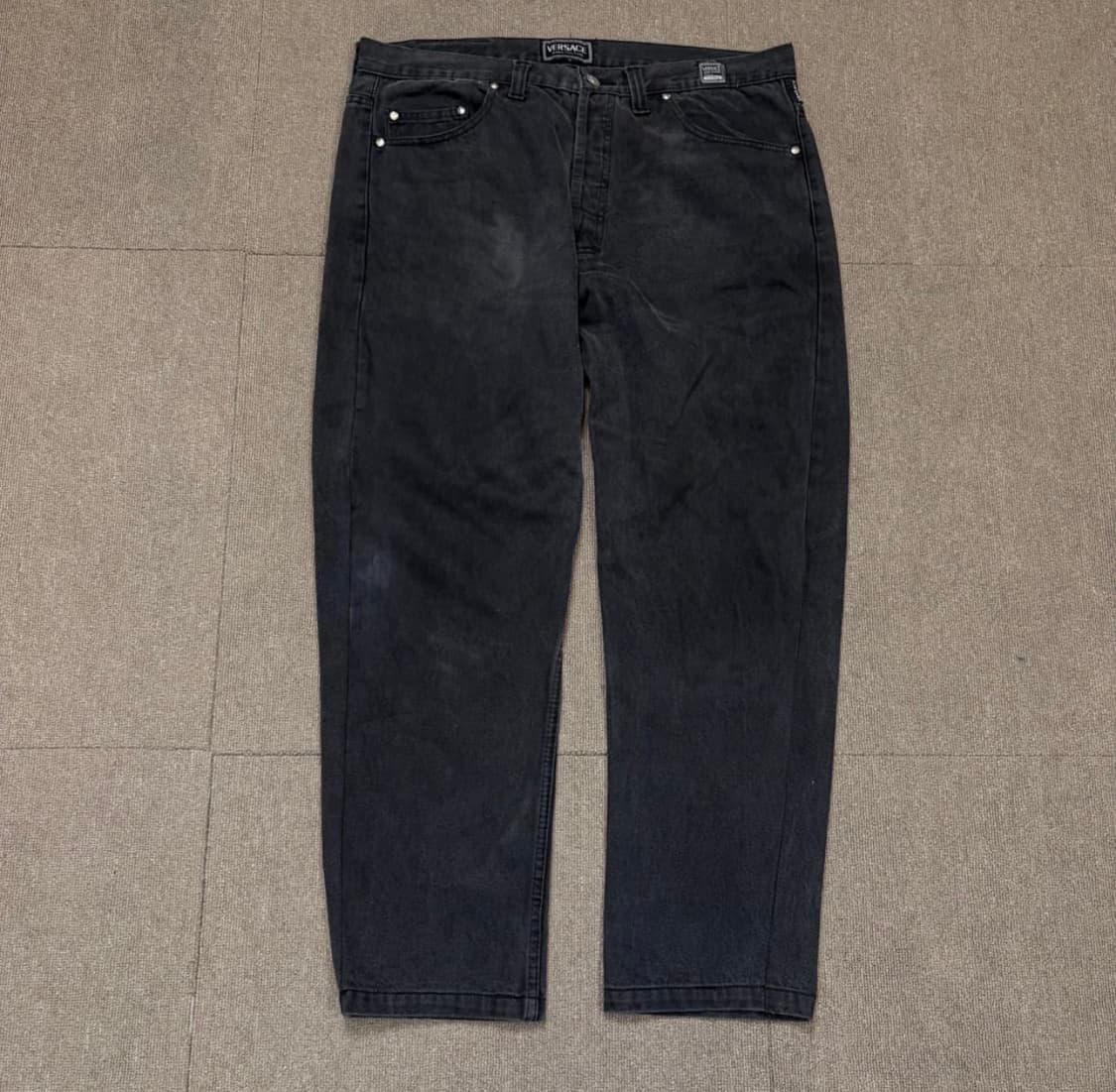베르사체 꾸뛰르 흑청 데님 상품이미지1