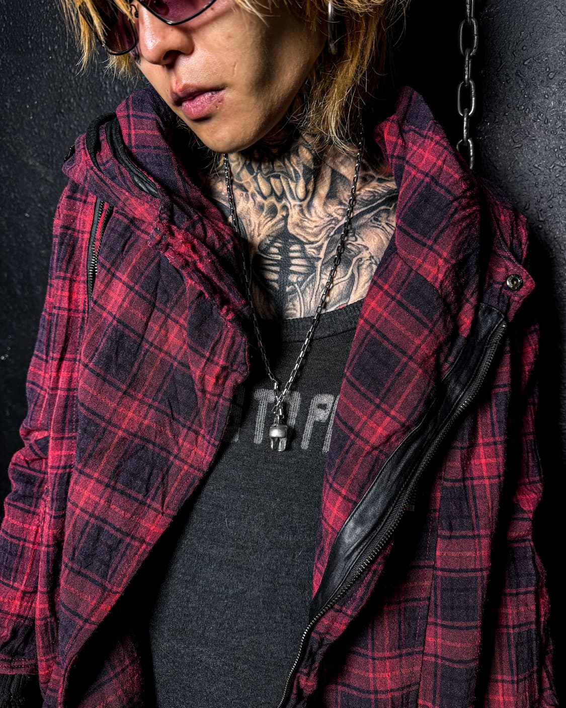 Jack Rose – Red Check Deep Hood Jacket   상품이미지2