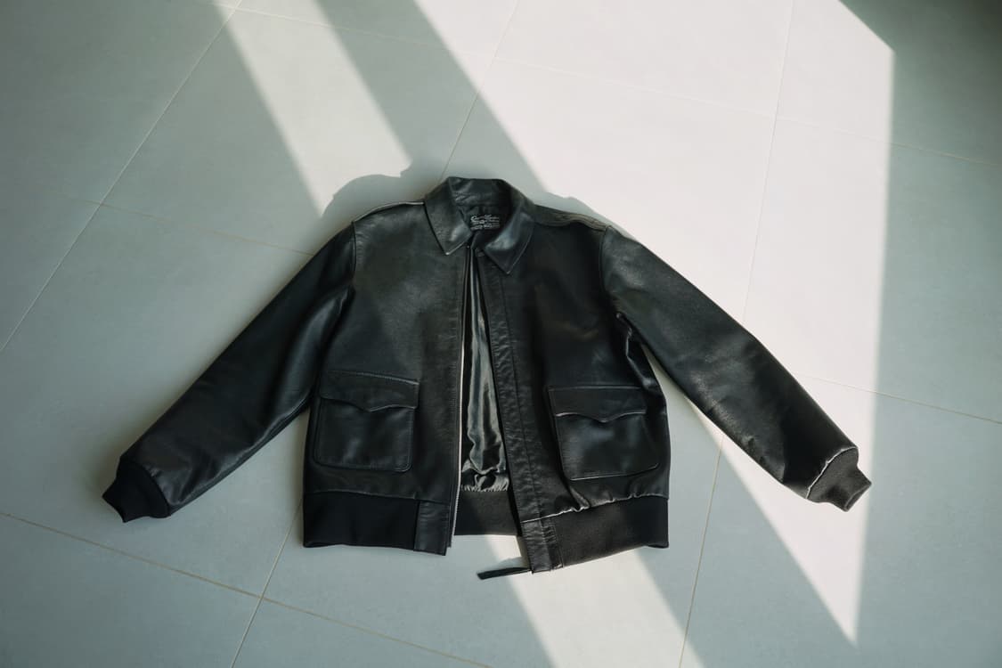 급처) 딤스킨 신흥사 goat skin A-2 자켓 XL 상품이미지1