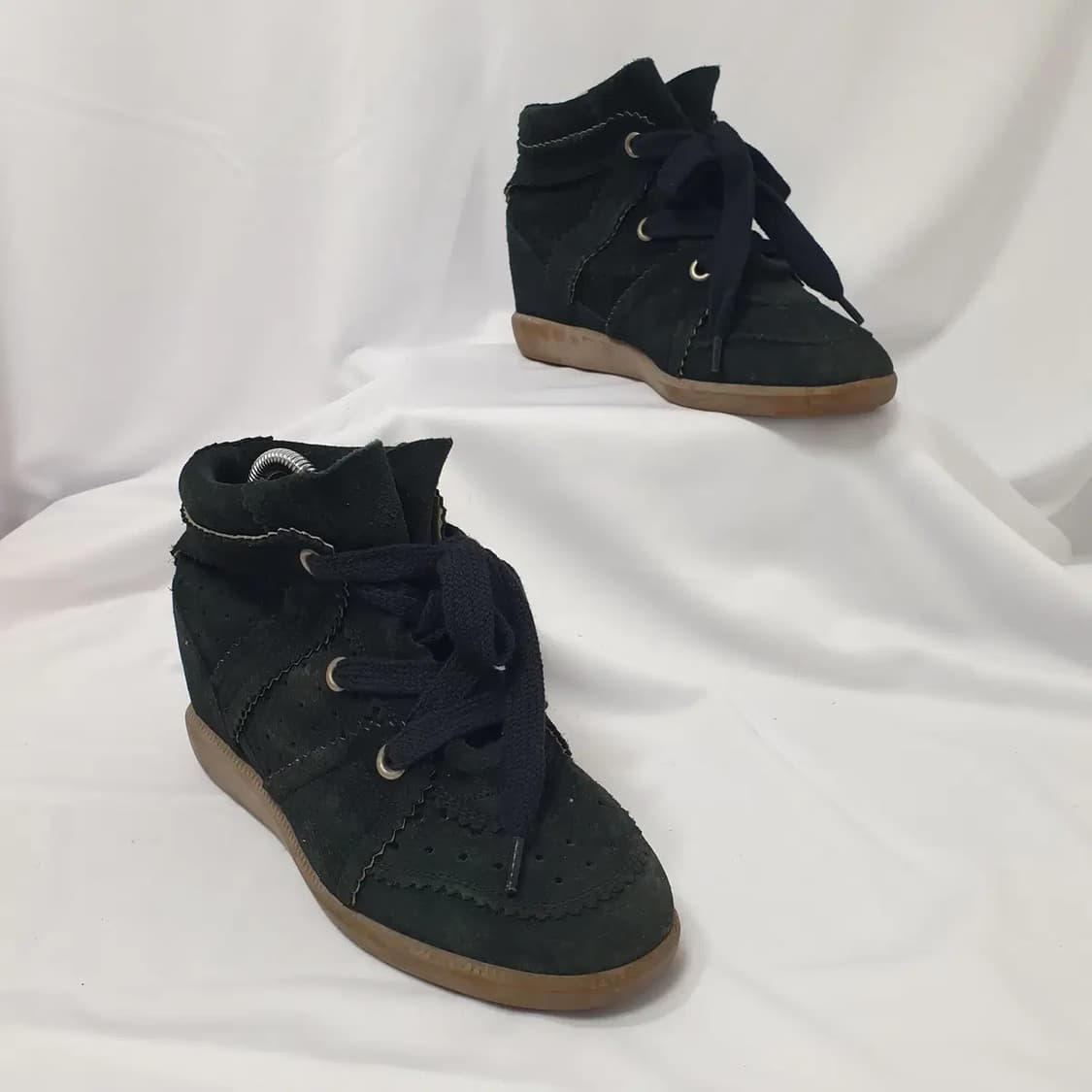 37/240 이자벨 마랑 바비 스웨이드 웨지 스니커즈 상품이미지4