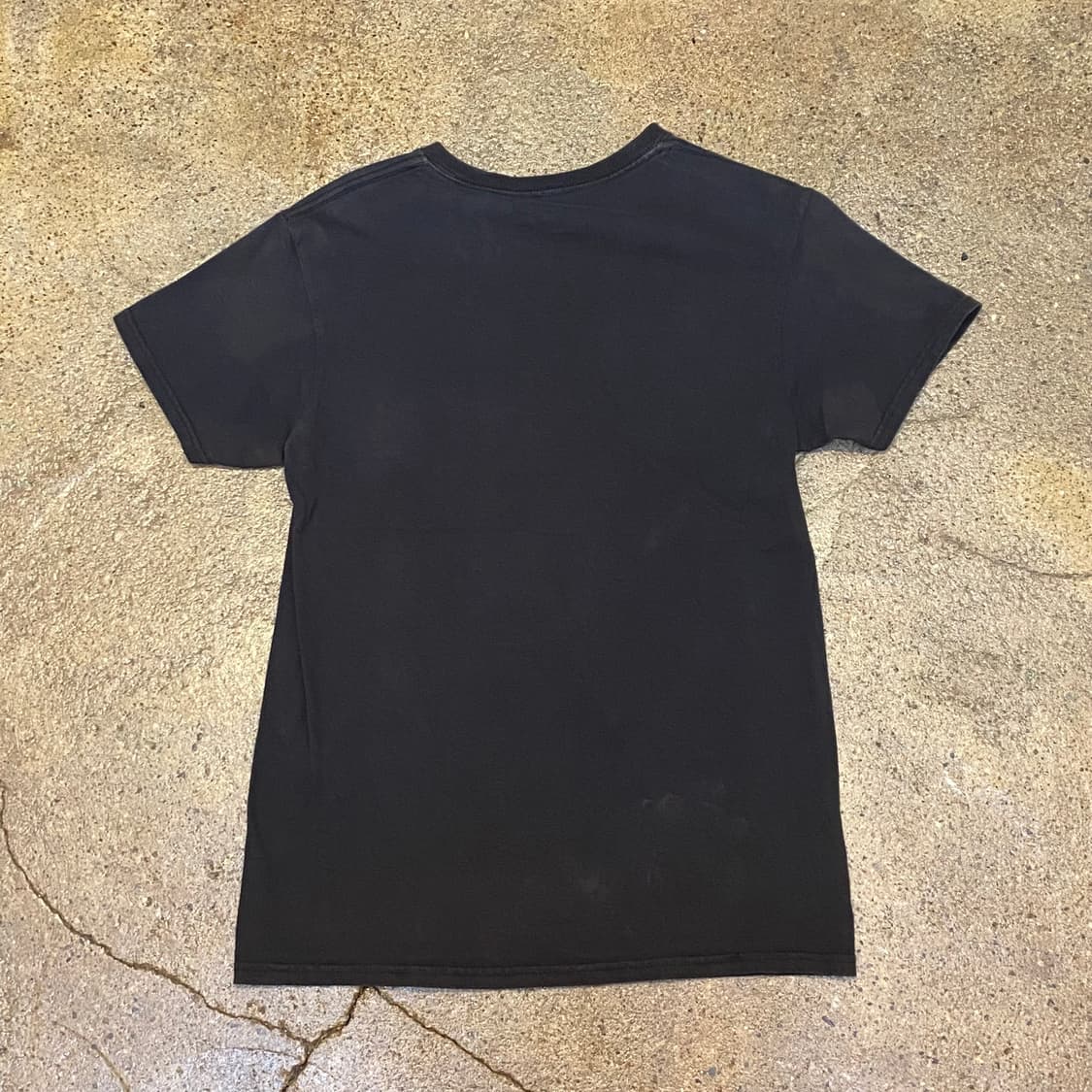 미국 빈티지 돔스페이드 카드 프린팅 해골 스컬 락티셔츠 반팔티 상품이미지5