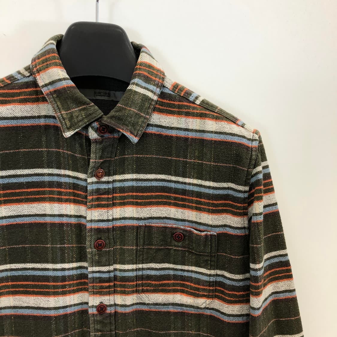 시리즈 엘보패치 코튼셔츠 100 사이즈 상품이미지2