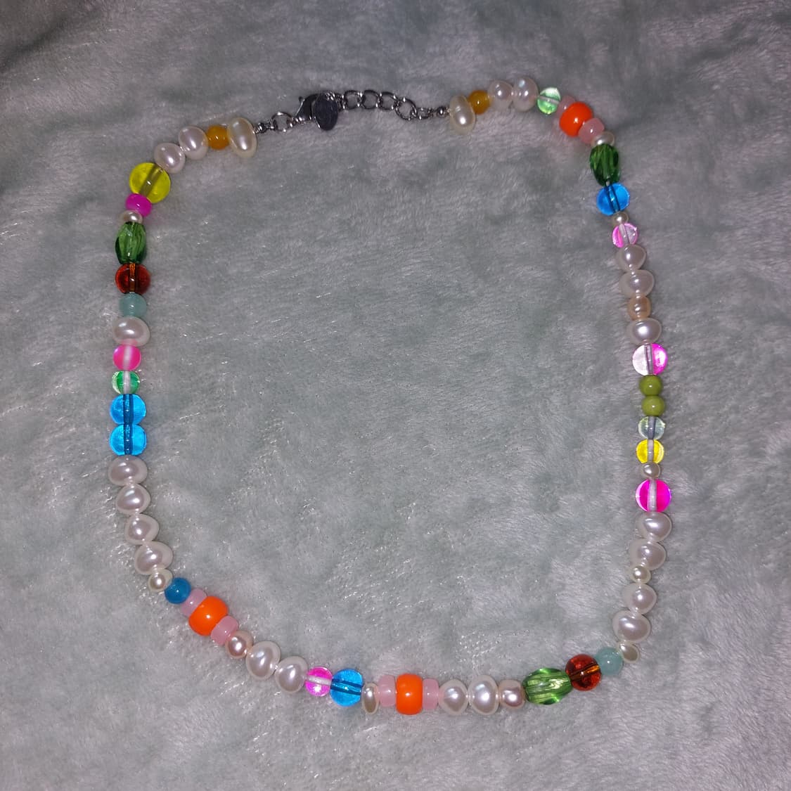 오리엔탈 히피 보헤미안 비즈 목걸이 2개 세트 상품이미지3