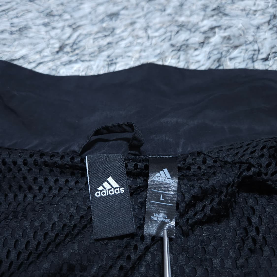 아디다스) L 남자 컬러블록 바람막이자켓 / 왕눈이샵 상품이미지9