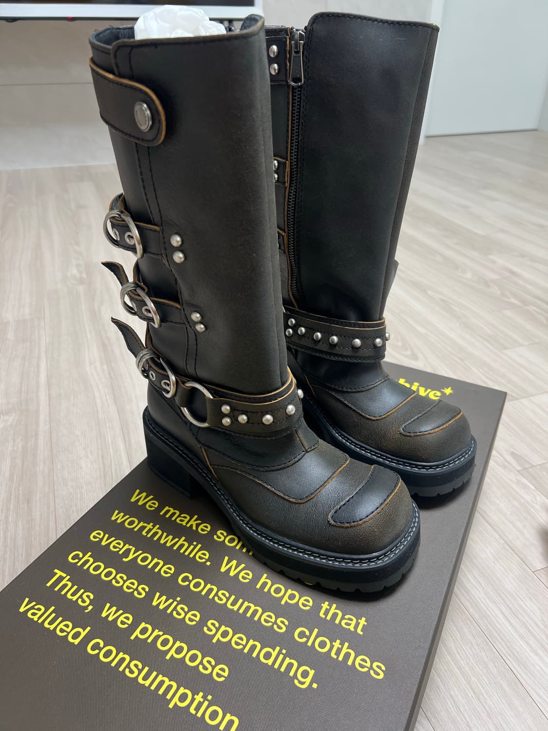 베이컨트 아카이브 / IVAN HALF STRAP BOOTS / 240 상품이미지2