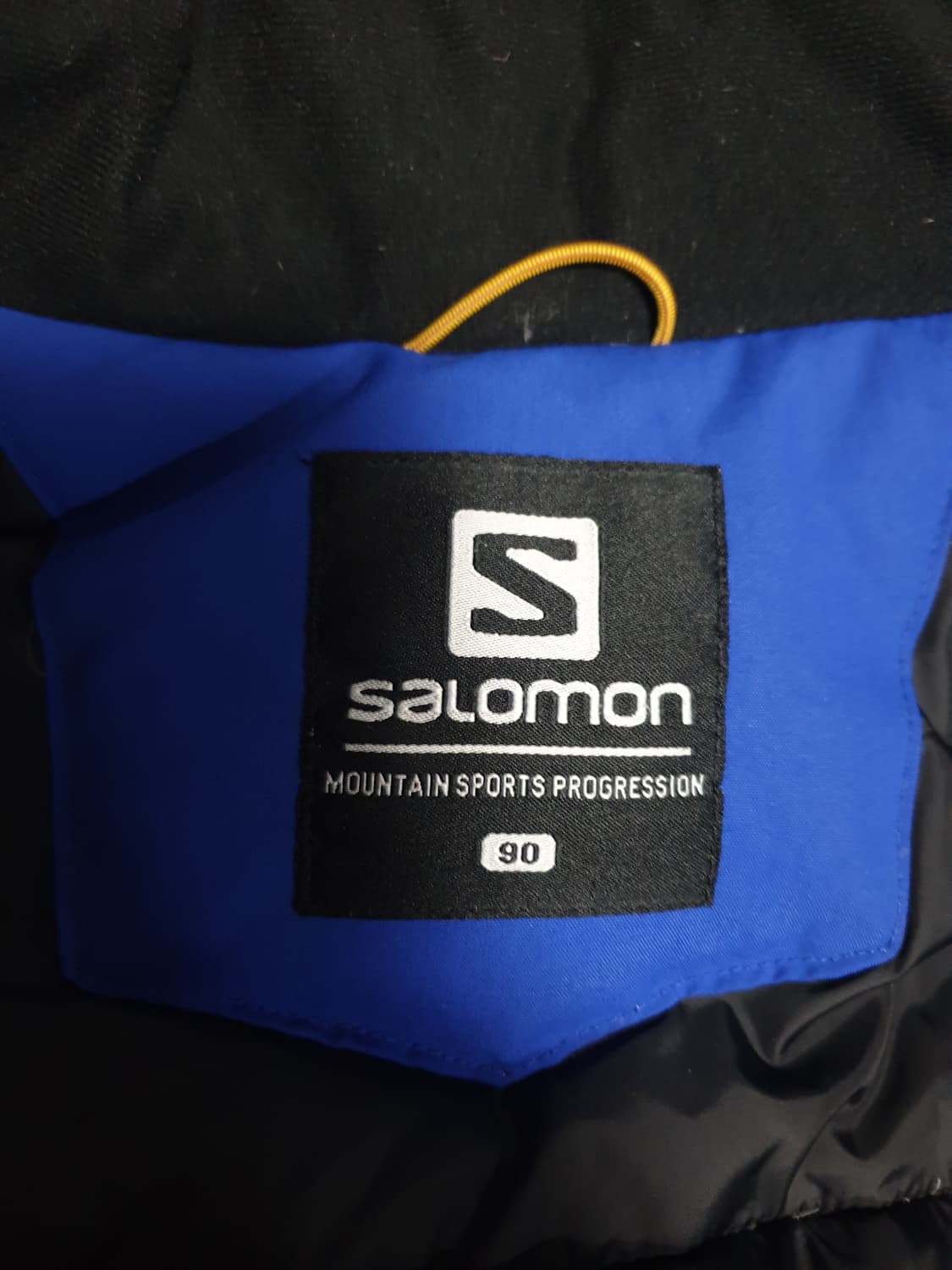 살로몬 마운틴 어드밴스드 스킨 쉴드 덕다운 패딩 블루 (S) 상품이미지6