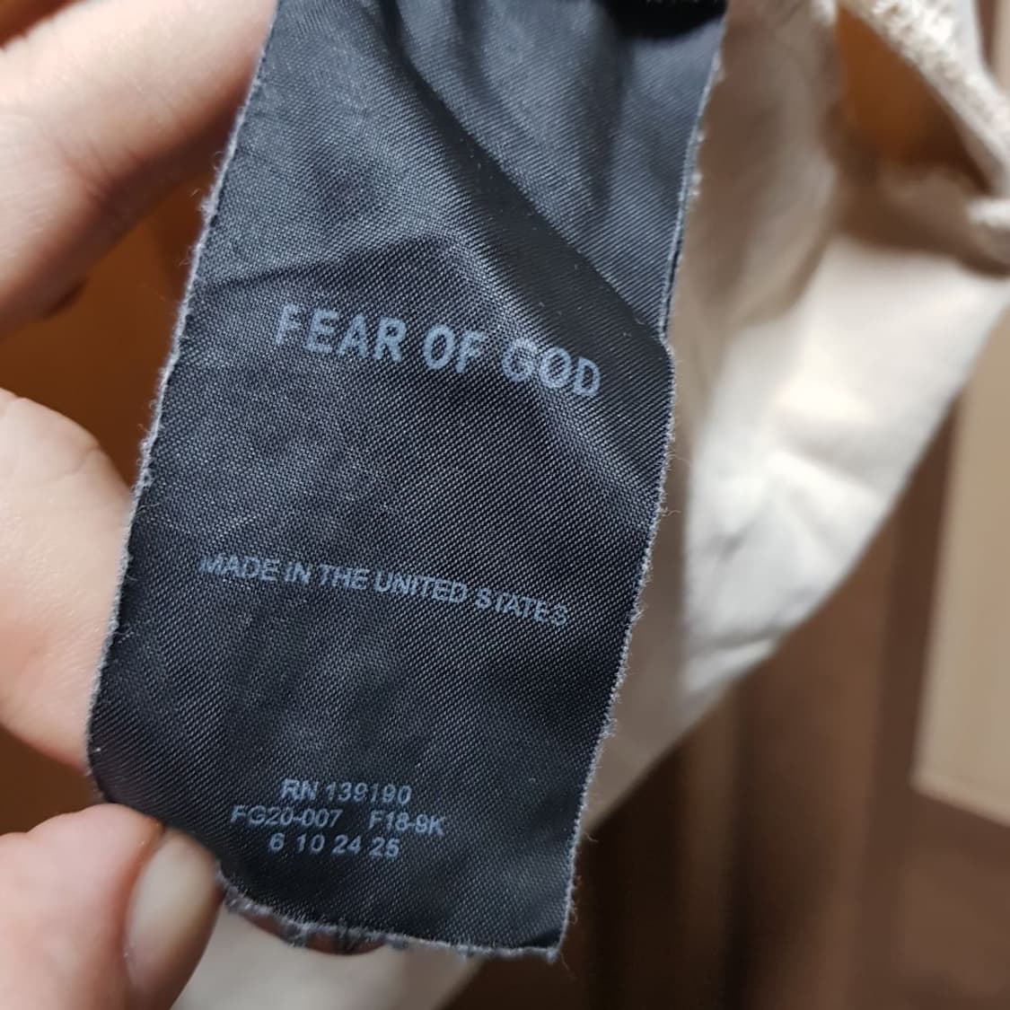 피어 오브 갓 6th 컬렉션 반팔티셔츠/2왕318 / 상품이미지4