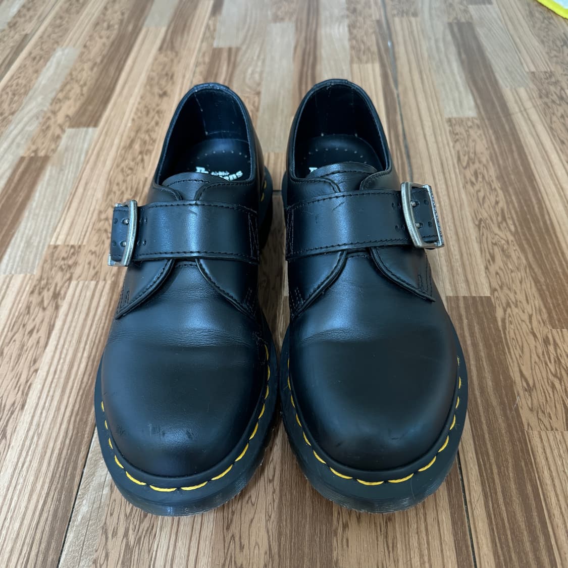 닥터마틴 1461 버클 풀업 블랙 상품이미지2