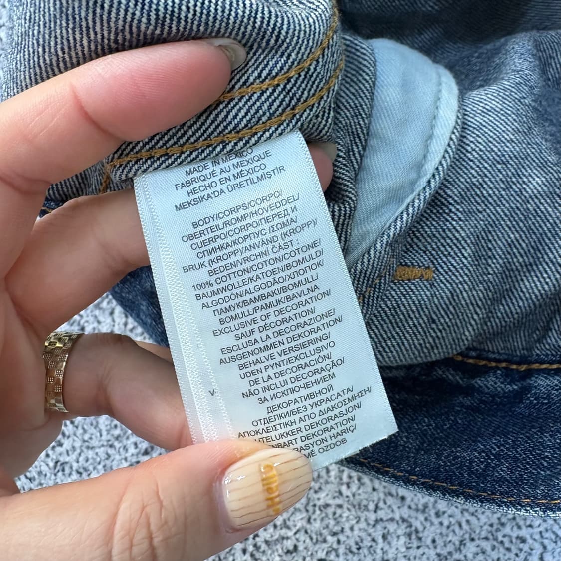 S 폴로 랄프로렌 청자켓 데님 0414J 상품이미지4