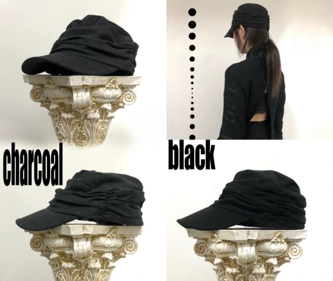 빈티지 파우닝133 모자 셔링 볼캡 상품이미지1