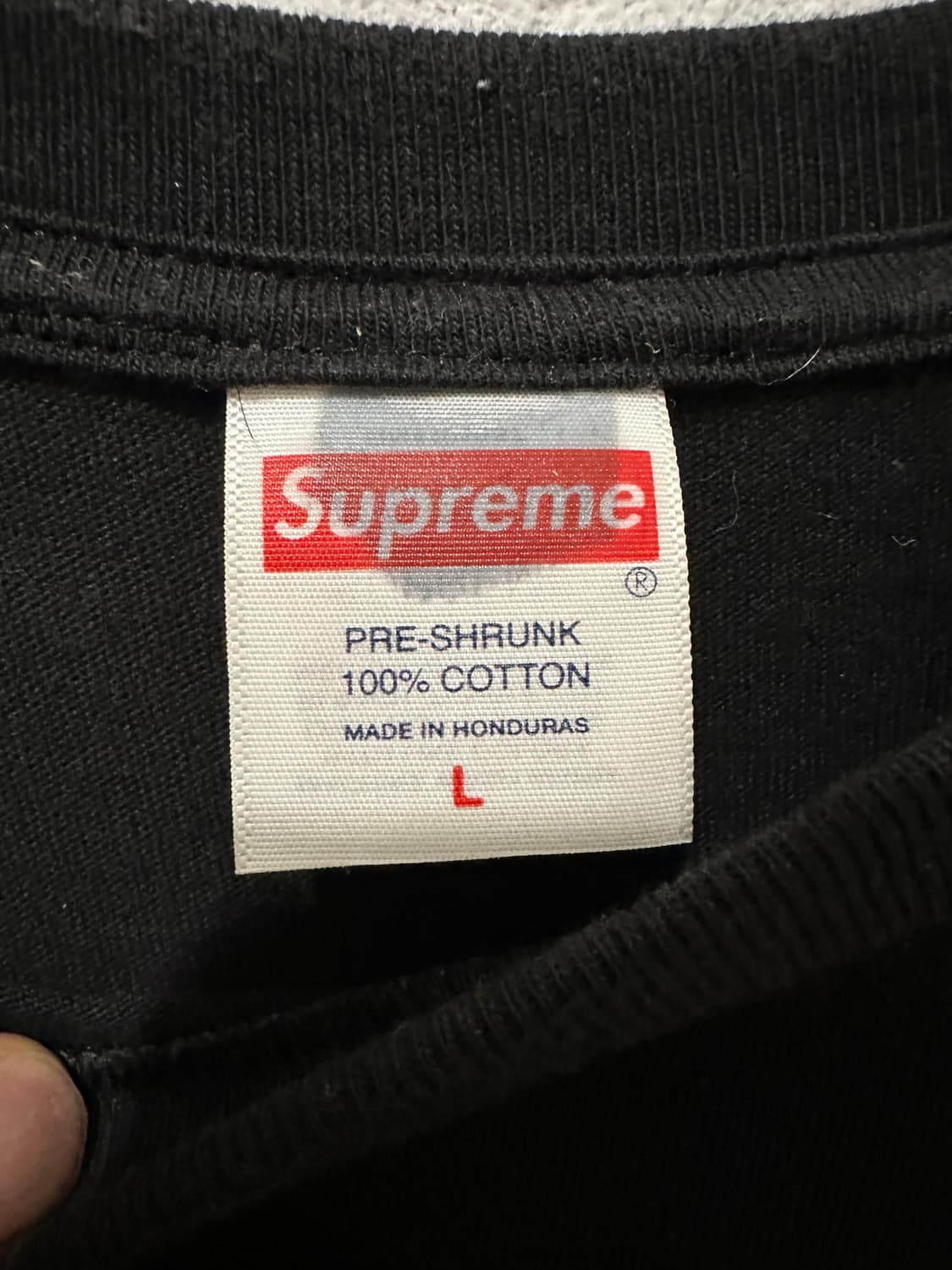 슈프림 x 홈런 티셔츠 블랙 - 25SS 상품이미지2